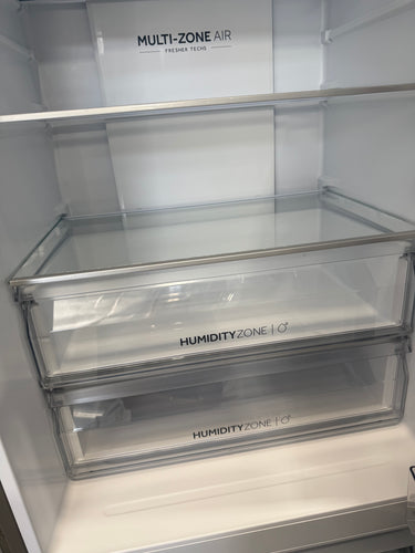 Factory second Haier HRF420BS 433 L Bottom-Mount Refrigerator – Satina Finish